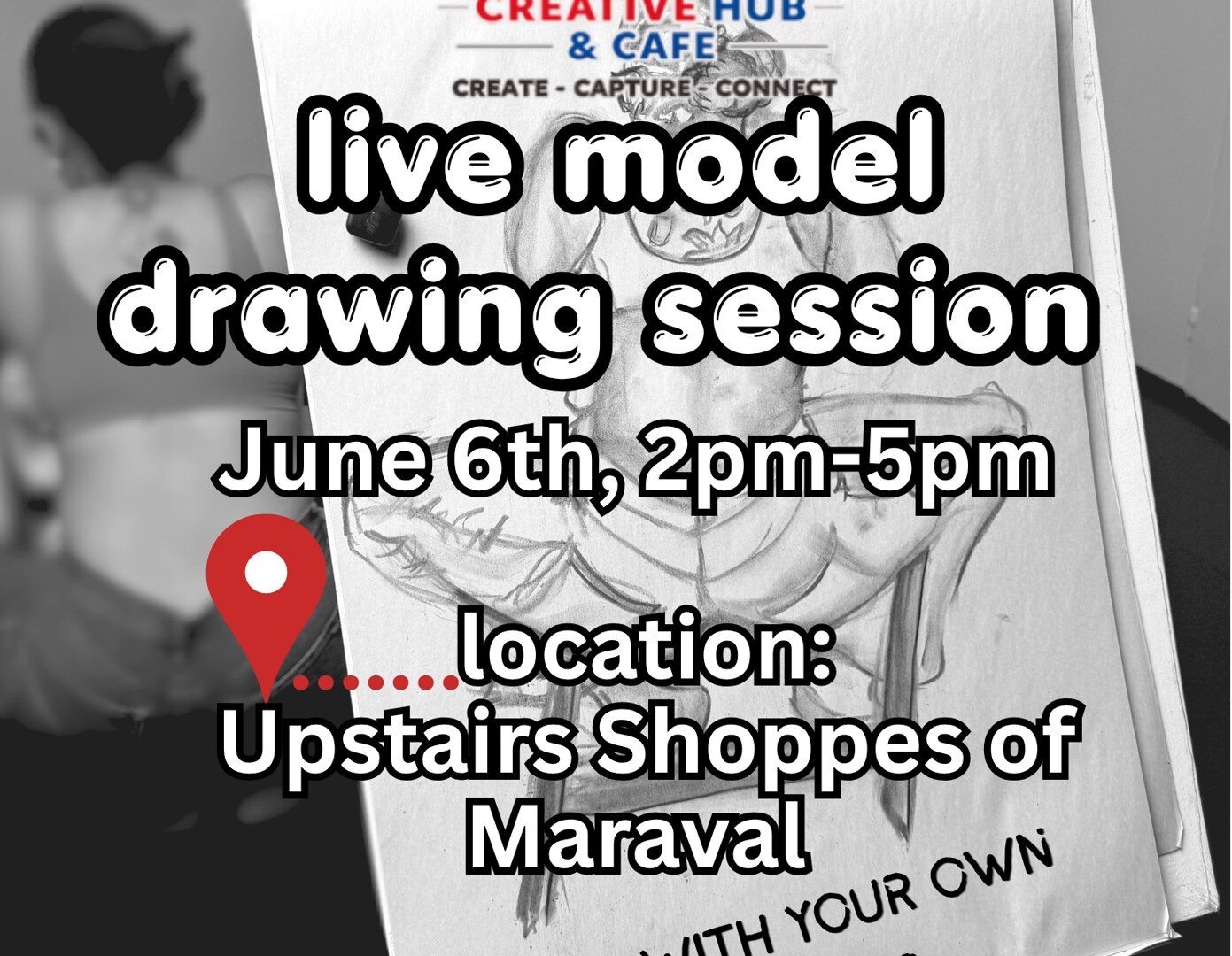 Live Model Drawing Session